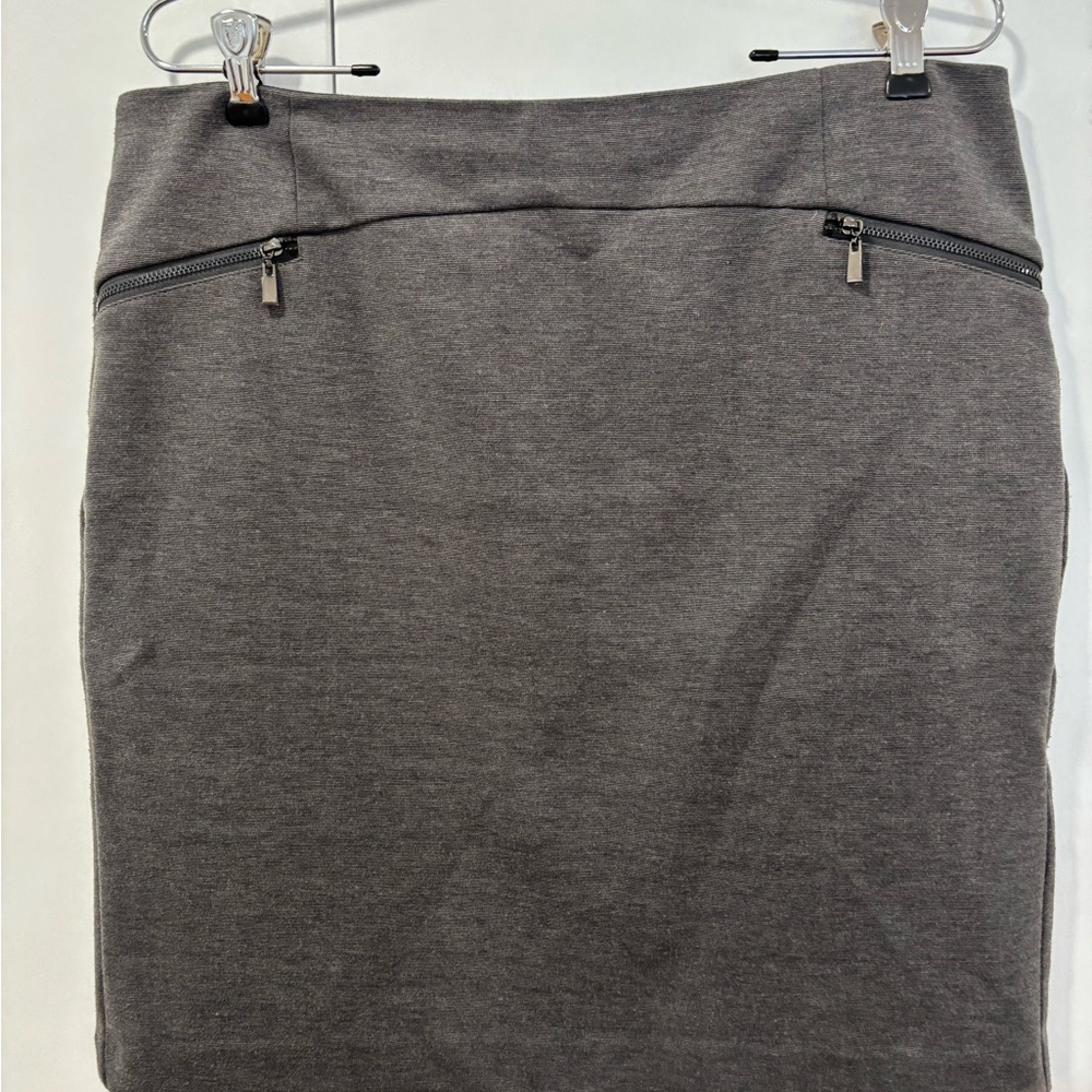 Laundry By Shelli Segal Charcoal Pencil Skirt